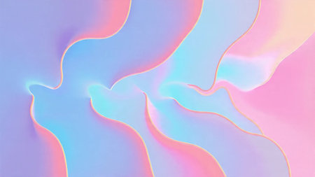 Floating red particles background