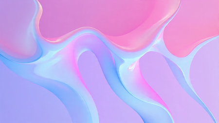 Dynamic glowing wave pulse abstract