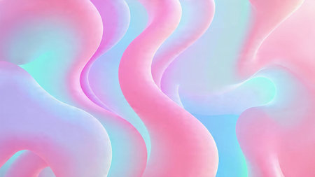 Glowing spiral energy motion