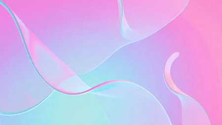 Iridescent holographic shine background