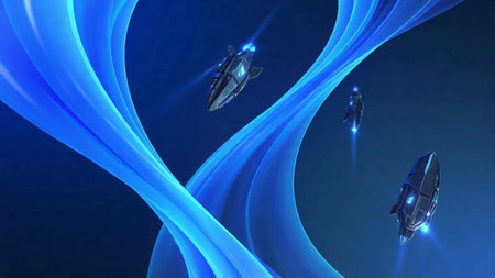 Soft hazy glowing backgroundの写真素材