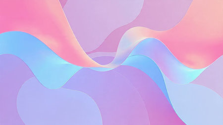 Space light rays abstract
