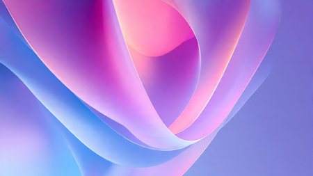 Glowing neon circular frame