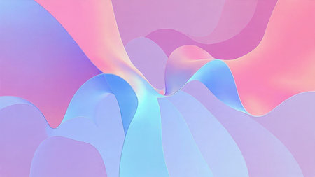 Trendy gradient mesh background