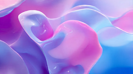 Abstract liquid metal silver texture