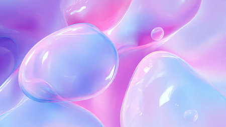 Iridescent holographic shine background