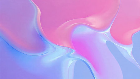 3D polygon mesh abstract background