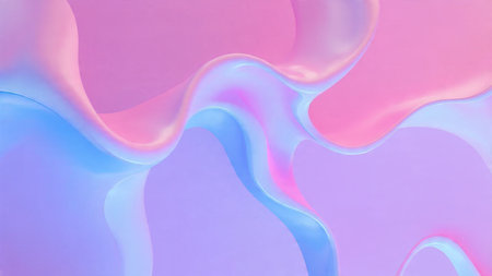 Bright gradient mesh