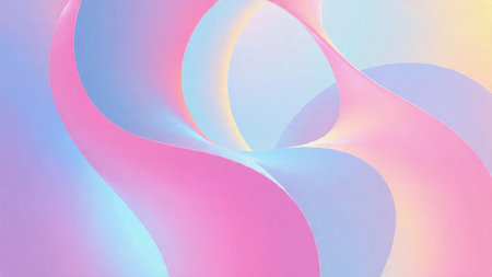 Flowing molten gold abstract background