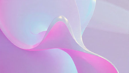 Radiant orange light beam background