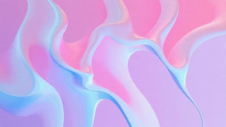Glowing triangle abstract design