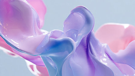 Colorful light streak motion background