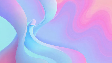 Soft curved shadow on clean minimal backdrop