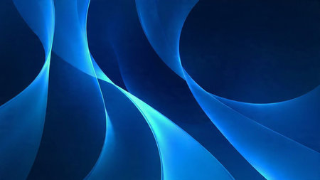 Smooth aqua flowing water texture