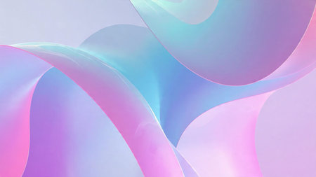 Futuristic glowing grid perspective background