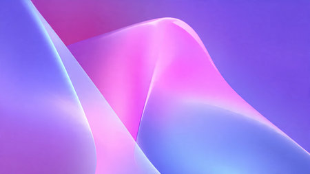 Multicolor smooth blurred gradient