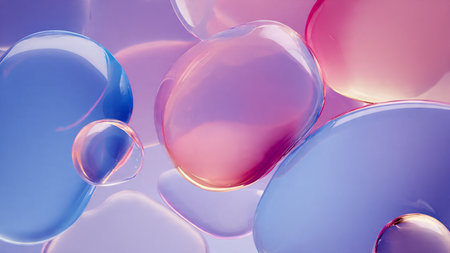 Fluid purple paint flowing abstract texture