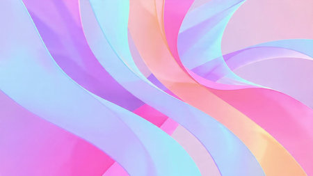Glowing neon circular frame