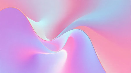 Multicolor smooth blurred gradient