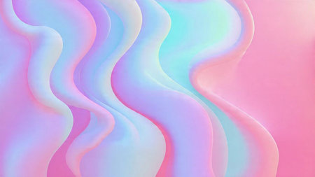3D polygon mesh abstract background