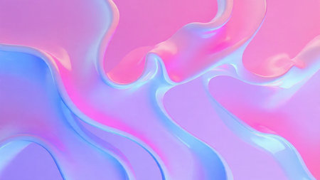 Blend purple blue abstract