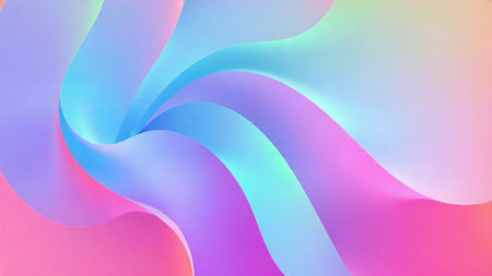 Gentle pink pastel gradient backdrop