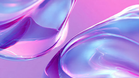 Vibrant fluid paint mix abstract background