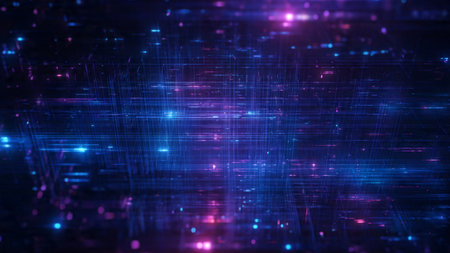 Deep navy rose gold gradient background with luminous metallic accents.