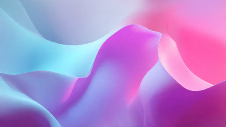 Dark black gradient illuminated by shimmering chrome streaks and subtle glowing dust particles.