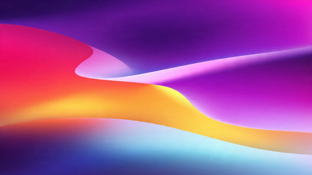 abstract colorful background with some smooth lines in it (see portfolio for more in this series)