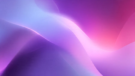 abstract colorful background with smooth lines in violet, purple and pink