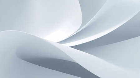 Abstract Architecture Design Background. 3d Render Illustration. Futuristic Technology Style.