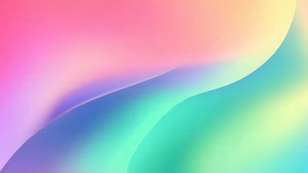 abstract rainbow background with some smooth lines in it (see portfolio for more in this series)