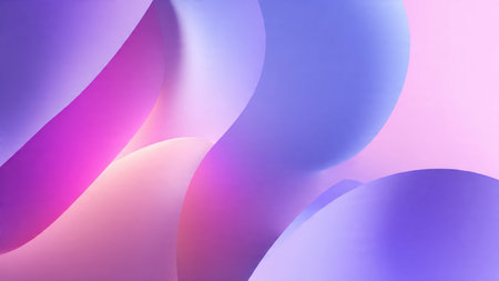 abstract background of pink and purple origami paper with soft shadows