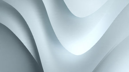 abstract background with some smooth lines in it (3d render)の写真素材