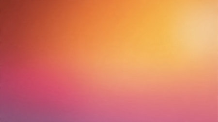 Abstract illustration of red, orange and yellow Pastel background, digitally generatedの写真素材