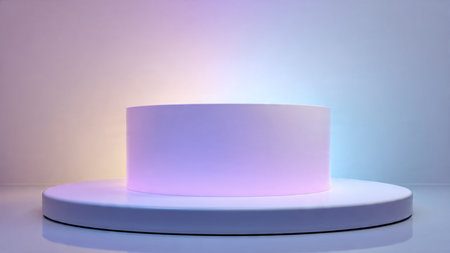 Minimal glass shapes creating a futuristic abstract composition.