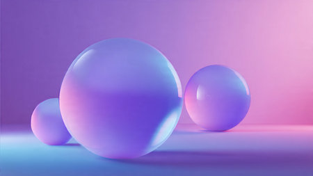 Elegant 3D product podium with soft shadows and gradient lighting in a minimal environment.
