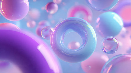 Smooth layered abstract background with minimal style.