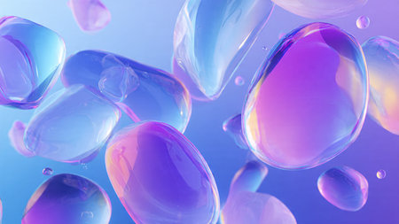 Soft layered curves forming a modern abstract composition.