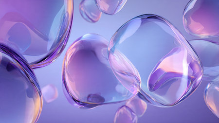 Smooth layered abstract background with minimal style.