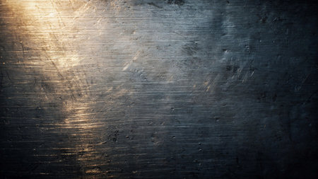 Grunge metal background or texture and gradients shadow. Dark edged.