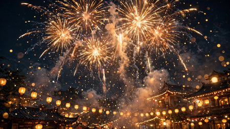 New Year's Eve Fireworks Display