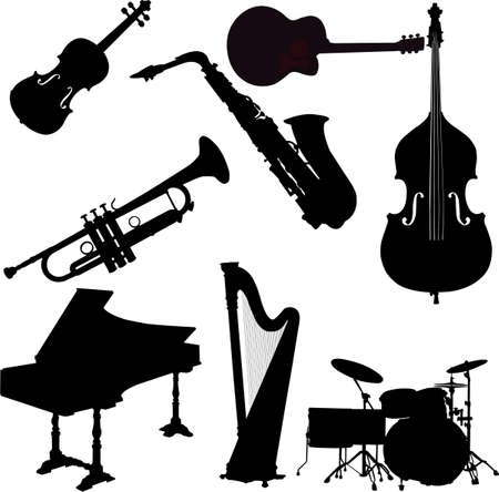instrumens collection - vectorのイラスト素材