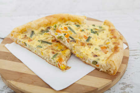 Homemaade vegeterian pie
