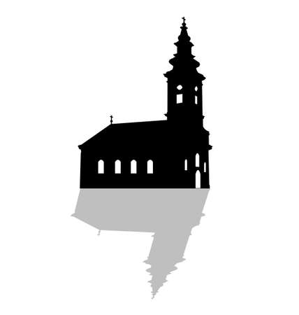 Serbian Orthodox Church Smallのイラスト素材