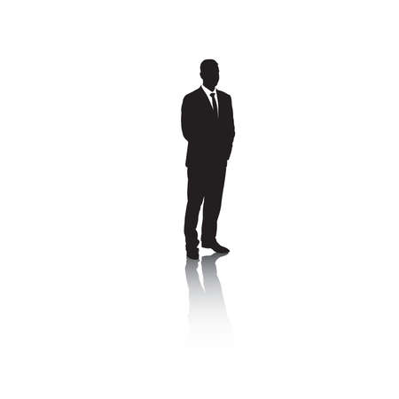 Businessman Silhouetteのイラスト素材