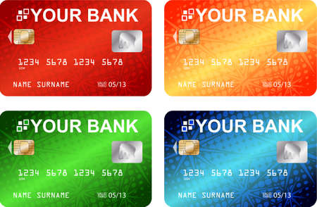 credit cards - vectorのイラスト素材