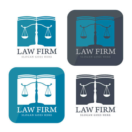 Law logo,law firm,law office,law Logotype corporate identity template,Corporate identity,vector illustratorのイラスト素材