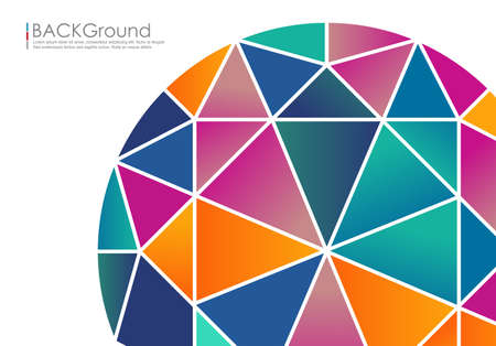 Abstract geometric background for design,vector backgroundのイラスト素材